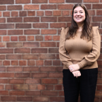Sophie Greensill,, Associate - Property Litigation Photographed outside DTM Legal in Chester